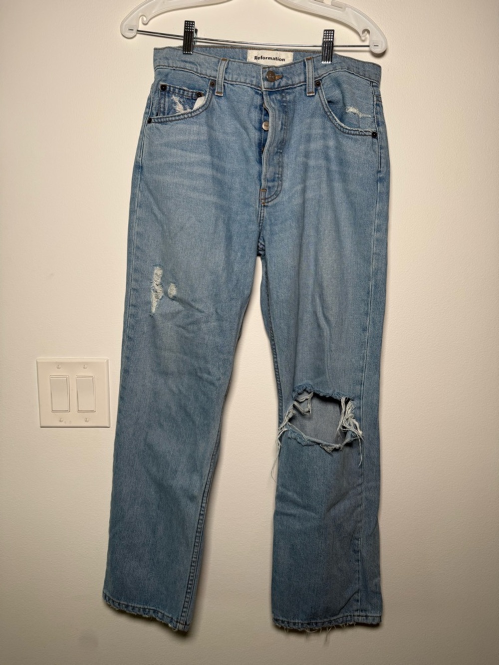 Reformation - Danny Mid Relaxed Wash Jean